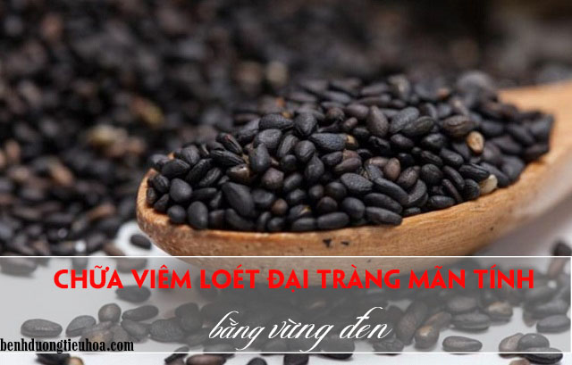 Tự chữa viêm loét đại tràng mãn tính bằng vừng đen