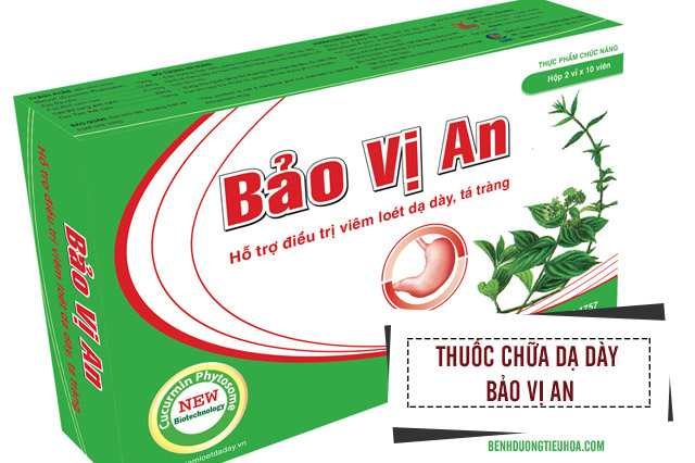 thuốc hỗ trợ chữa đau dạ dày Bảo Vị An