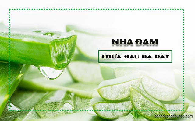 Chữa bệnh đau dạ dày bằng nha đam