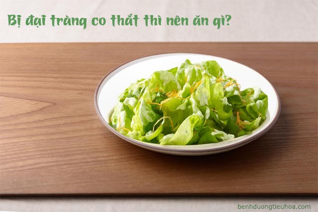 thực phẩm người bị đại tràng co thắt nên ăn