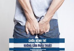 trị bệnh trĩ không cần phẫu thuật