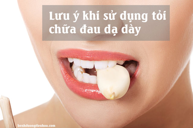 Tác dụng phụ khi dùng tỏi chữa đau dạ dày