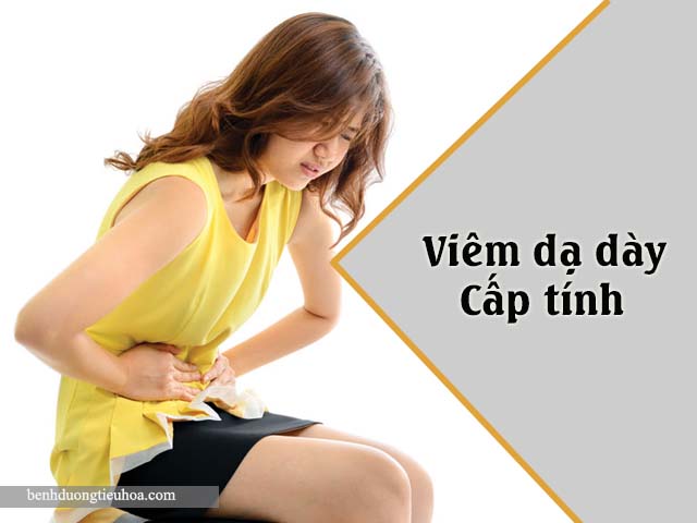 viêm dạ dày dạng cấp tính có thể gây nguy hiểm