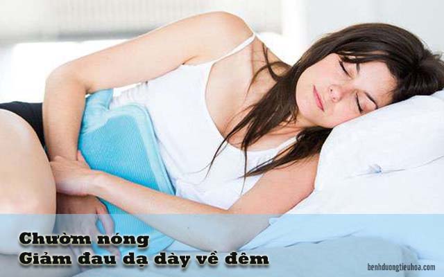 cách khắc phục dạ dày hay đau về đêm