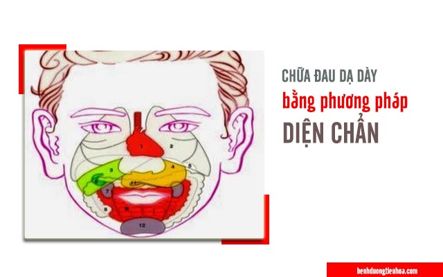 áp dụng diện chẩn chữa đau dạ dày