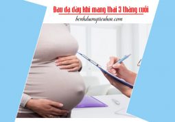 Đối phó với bệnh đau dạ dày khi mang thai 3 tháng cuối