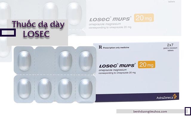 thông tin về thuốc Losec