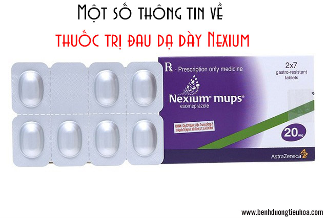 Thuốc trị đau dạ dày Nexium