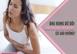 đau bụng dữ dội sau khi nội soi dạ dày