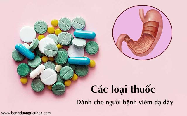 Thuốc điều trị viêm dạ dày