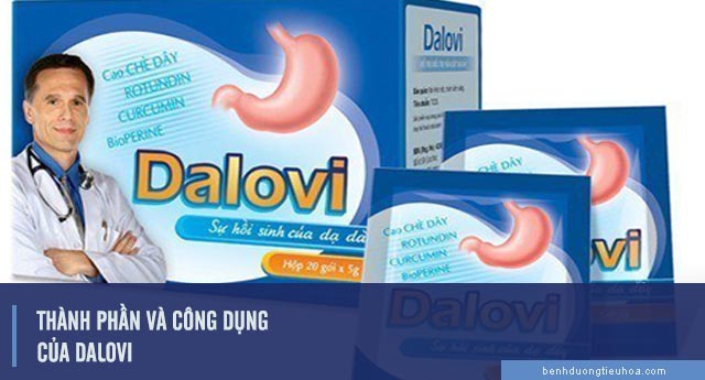 thành phần và công dụng của Dalovi