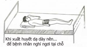 chữa xuất huyết dạ dày 