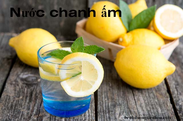 Cách chữa đau bao tử bằng nước chanh