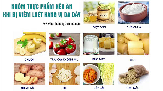 Bị viêm loét hang vị dạ dày nên ăn gì, kiêng gì?