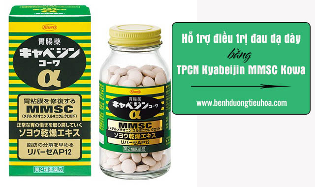Thông tin thuốc đau dạ dày Kyabeijin MMSC Kowa của Nhật