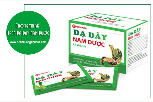 Thông tin về TPCN Dạ Dày Nam Dược