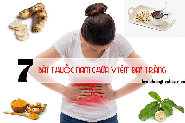 Chữa viêm đại tràng bằng cây thuốc nam