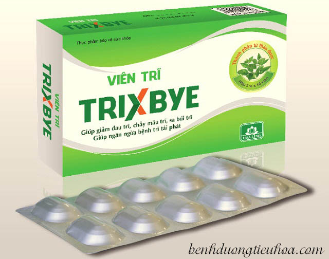 Sử dụng viên trĩ Trixbye có hiệu quả không?