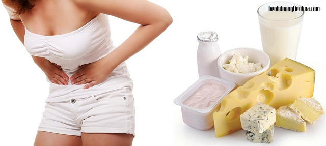 Vì sao bị đau bụng khi uống sữa?