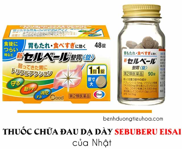 Thuốc chữa đau dạ dày của Nhật Bản