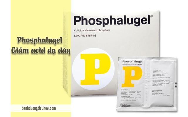 thông tin về thuốc dạ dày Phosphalogel