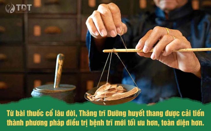 Thăng trĩ Dưỡng huyết thang là giải pháp kết hợp tối ưu giữa YHHĐ và YHCT