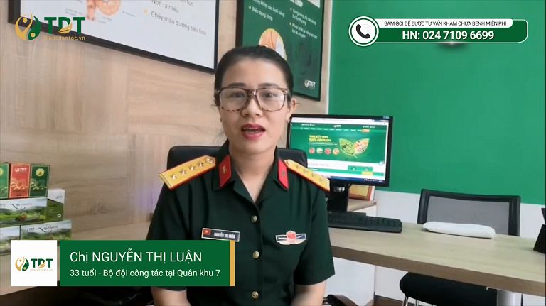 Bệnh nhân Luận phản hồi tích cực về bài thuốc