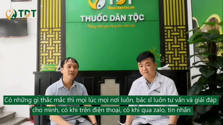 Bệnh nhân Huynh Huy Khải chia sẻ về Thuốc dân tộc