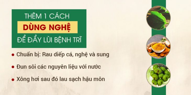 Một trong những bài thuốc dân gian để giảm đau cho người bệnh trĩ