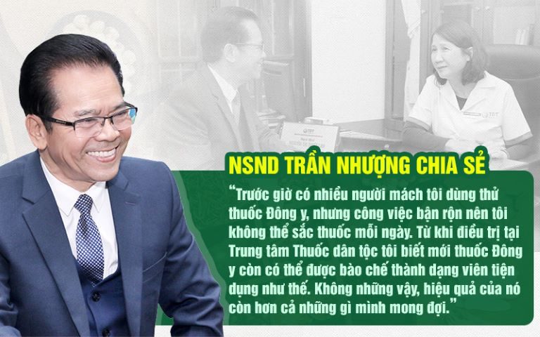 Chia sẻ của NSND Trần Nhượng về bài thuốc Sơ can Bình vị tán