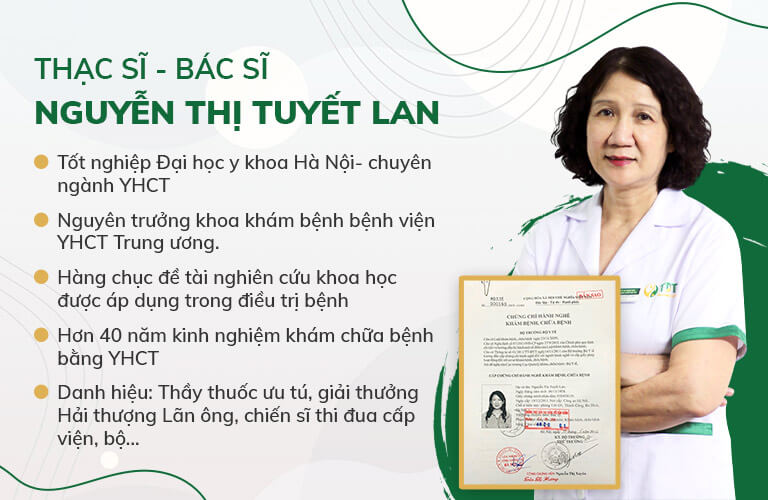 Bác sĩ Nguyễn Thị Tuyết Lan đã có hơn 40 năm trong nghề y