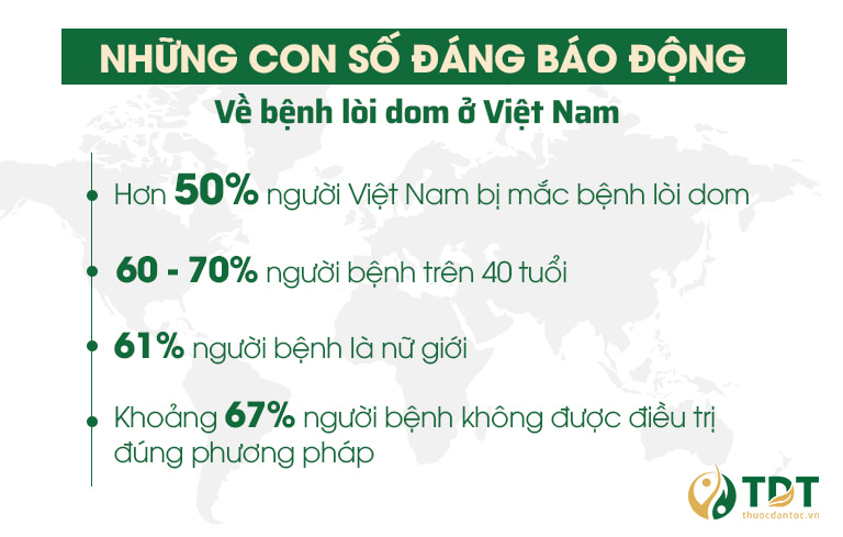 Những con số đáng báo động về bệnh lòi dom ở Việt Nam