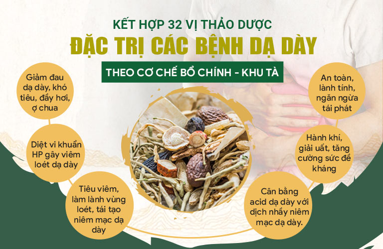 Bình Vị Thần Hiệu Thang là bài thuốc điều trị dạ dày mà chị Nga đã sử dụng