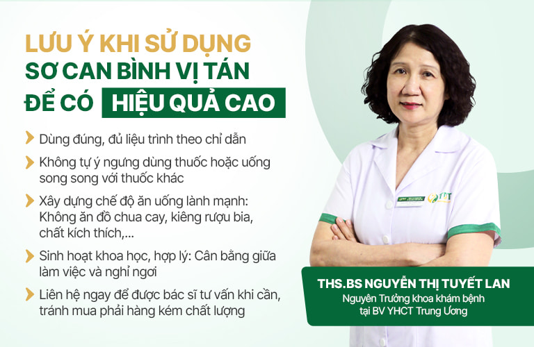 Lưu ý trong quá trình dùng thuốc để có hiệu quả điều trị cao