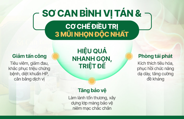 Lý giải cơ chế 3 mũi nhọn áp dụng trong bài thuốc