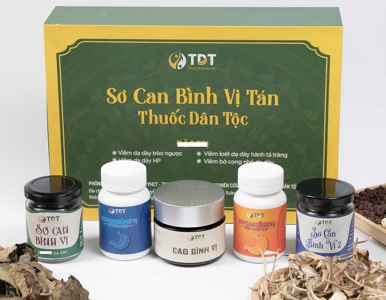 Hình bài thuốc Sơ can Bình vị tán