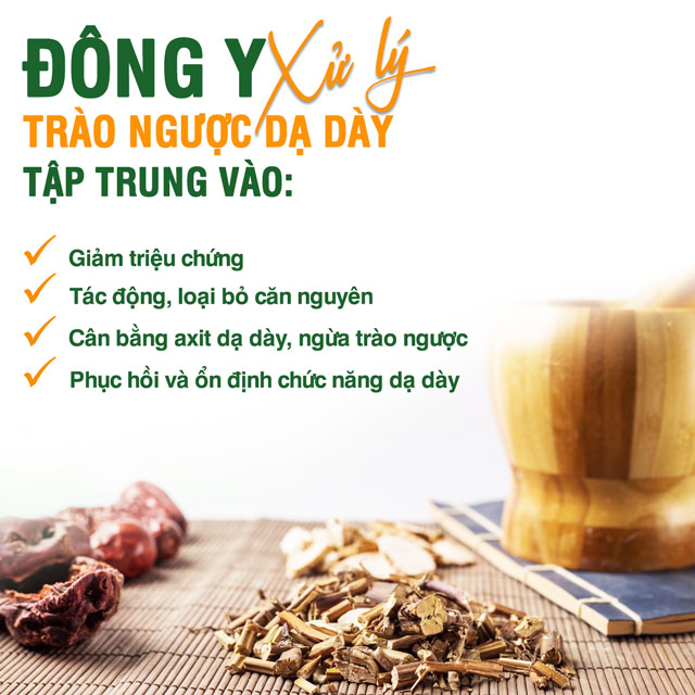 Nguyên tắc loại bỏ bệnh trào ngược dạ dày được áp dụng trong phác đồ