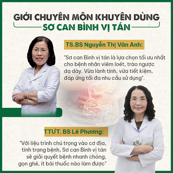 Nhiều chuyên gia, BS đánh giá cao về phác đồ Sơ can Bình vị tán