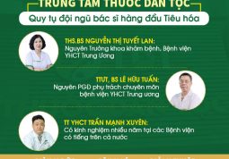 Đội ngũ chuyên gia, bác sĩ phụ trách chính về khám chữa bệnh dạ dày, tiêu hóa ở Thuốc dân tộc